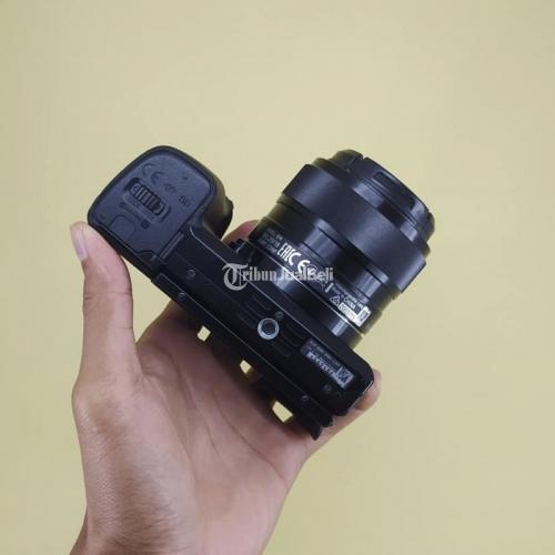 Kamera Bekas Mirrorless Sony A6000 Lensa Fix 33mm Fullset Box Harga