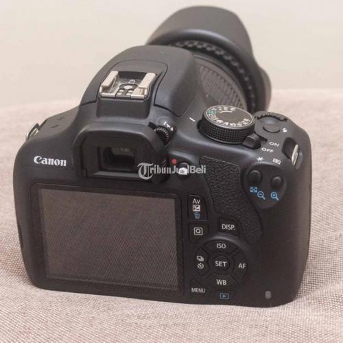 Kamera DSLR Bekas Canon EOS 1200D Kit Mulus Banyak Bonus Harga Murah di