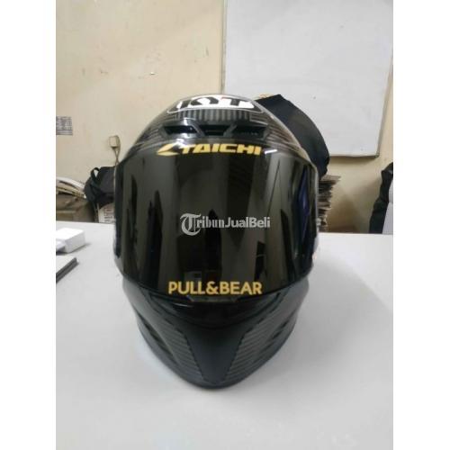 Helm Full Face TT Crot Carbon Size M Second Mulus Visor 2 Harga Murah