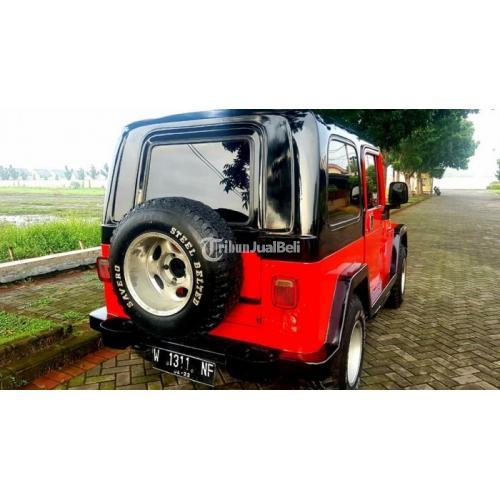Jeep Cj7 tahun 1985 Asli Diesel Solar 2400 CC AC Dingin Mesin Diesel Plat W Sidoarjo - Sidoarjo