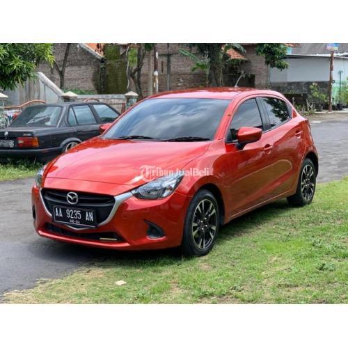 Mazda 2 Skyactiv 2014 AT Merah AC Dingin Mobil Bagus Mulus Terawat - Jogja