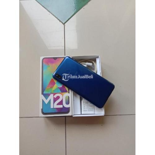 HP Bekas Samsung M20 Ram 3/32GB Fullset No HF Mulus No Minus - Bandung