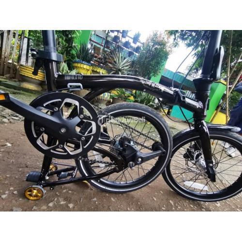 Sepeda Lipat Murah United Trifold 8D Bekas Mulus Normal Ada Bonus