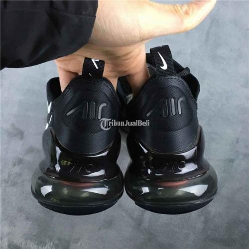 Sepatu Nike Air Max 270 Black White Premium Sneakers Lengkap Murah