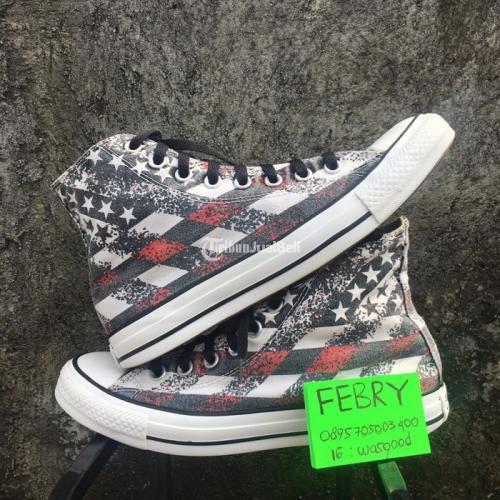 Harga converse american top flag