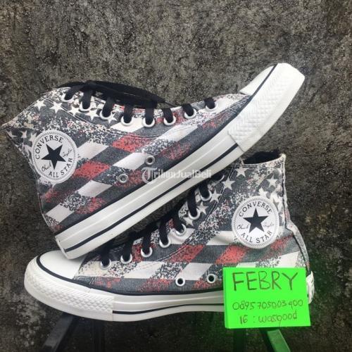 Sepatu converse 2024 american flag