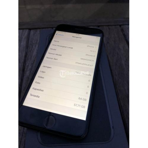 iPhone 8 64GB Grey Fullset Original Tangan Pertama 3D Touch Empuk Kamera Hp Jernih - Semarang