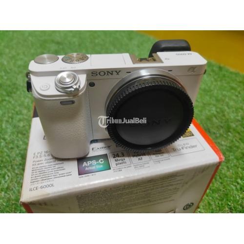 Kamera Mirrorless Sony A6000 Body Only Bekas Bagus Lengkap Normal Semua