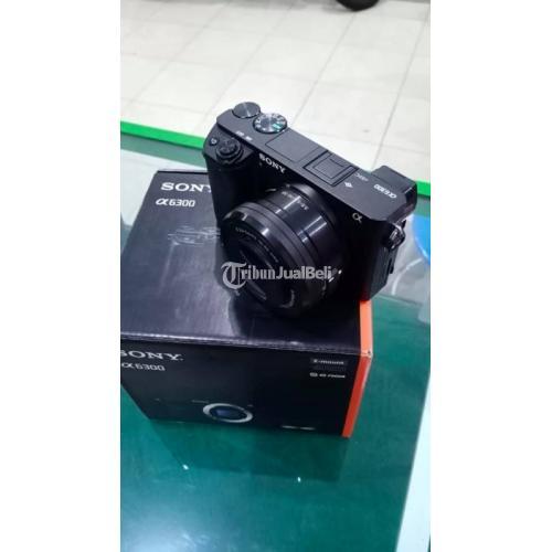 Kamera Sony A6300 Bekas Mirrorless Murah Lensa Kit Lengkap Normal di