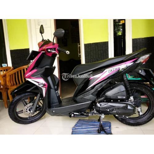 Honda Beat Tahun 2018 Surat Komplit Mesin Standar Bodi Mulus Plat B