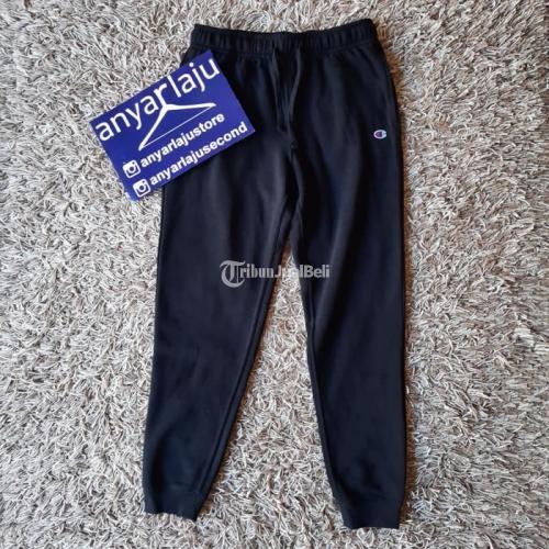 Navy Champion Celana Jogger Champion Jogger Pants Original Celana