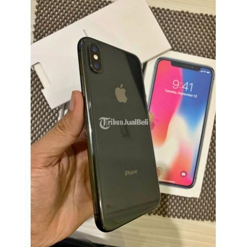 HP Apple iPhone X 64Gb Space Grey Original Fullset Normal - Jogja