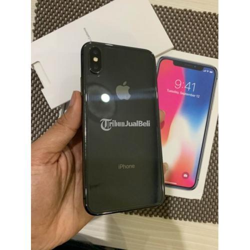 HP Apple iPhone X 64Gb Space Grey Original Fullset Normal - Jogja