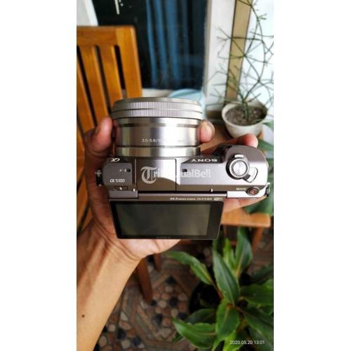 Kamera Mirrorless Murah Sony A5100 Bekas Lensa Kit Normal Lengkap di