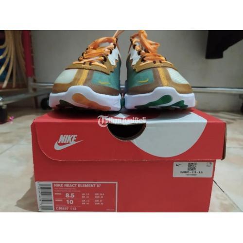 Sepatu Nike React Element 87 Sneakers Original Murah Second Like