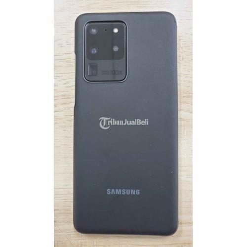 Samsung S20 Ultra 100 x Zoom Ram 12/128 GB Lengkap Kotak Garansi