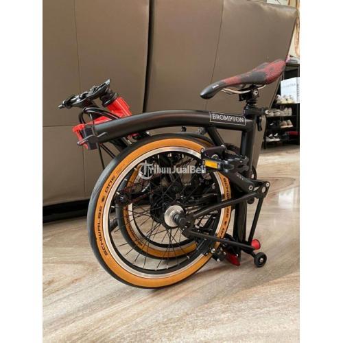 Sepeda Lipat Brompton CHPT3 V2 S6EX 2019 Second Like New Fullset - Surabaya