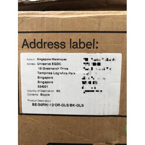 Sepeda Lipat Brompton S6R Orange BE 2019 Dus Ada Sudah Laminating - Jakarta