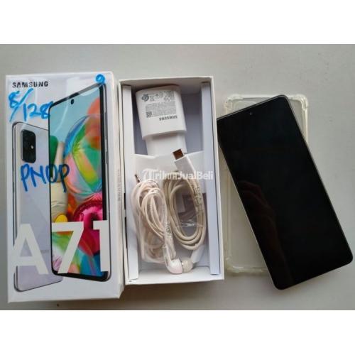 Samsung A71 Ram 8GB/128GB Fullset Lengkap Mulus Normal Nominus - Solo