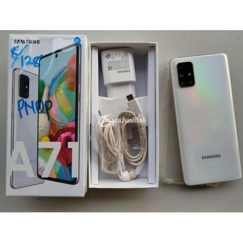 Samsung A71 Ram 8GB/128GB Fullset Lengkap Mulus Normal Nominus - Solo