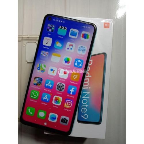 HP Redmi Note 9 Bekas Ram 4GB 64GB Murah Fullset No Minus Garansi - Solo