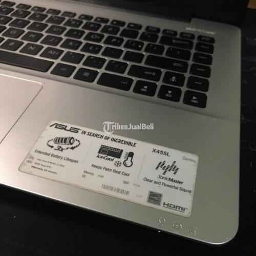 Laptop Asus A455L Intel Core i3-5010U Second Like New Normal Nego - Jogja