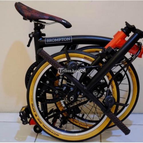 Sepeda Brompton CHPT 3 V2 Beks Tahun 2019 S6EX Seli Lengkap Original - Makassar
