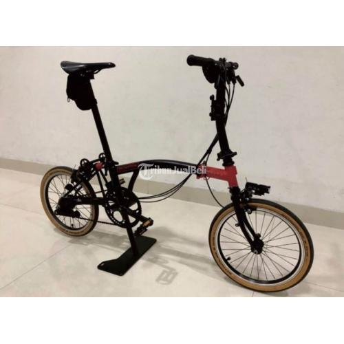 Sepeda Brompton CHPT 3 V2 Beks Tahun 2019 S6EX Seli Lengkap Original - Makassar