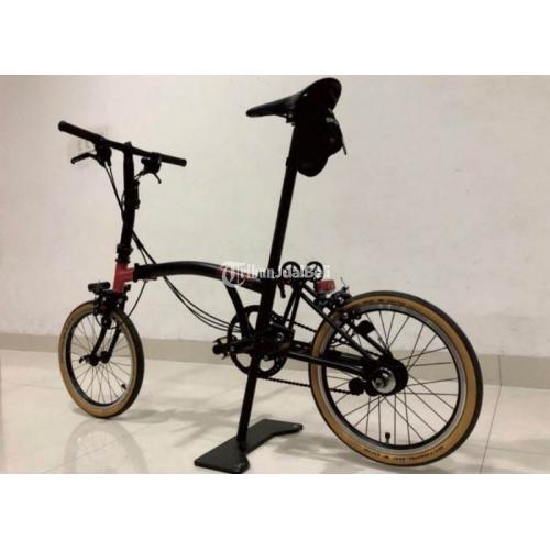 Sepeda Brompton CHPT 3 V2 Beks Tahun 2019 S6EX Seli Lengkap Original - Makassar