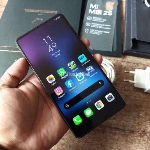 HP Xiaomi Mi Mix 2s Black Ceramic Second Mulus Fullset Terawat di