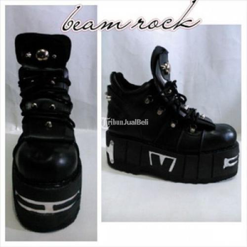Sepatu Rocker Boots Sepatu Rock Kode a001 Istimewa Nyaman Tersedia Banyak Size di Bandung ...
