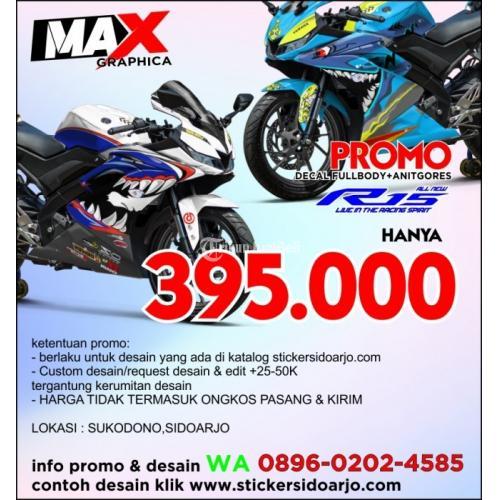 Sticker Decal Nmax Fullbody Bekas Bagus Desain Bisa Request di Sidoarjo