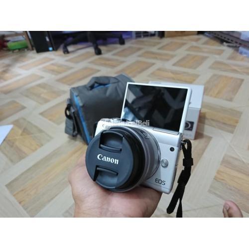 Kamera Mirrorless Murah Canon M100 Bekas Harga Rp 4,3 Juta Lensa Kit Normal - Malang