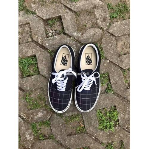 Vans era outlet plaid black