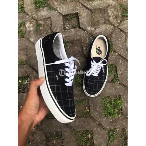 Vans era outlet black plaid