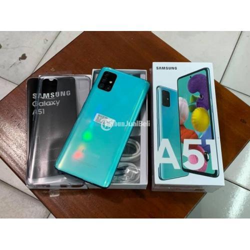 HP Samsung A51 Ram 8/128GB Bekas Fullset Original Like New - Jogja