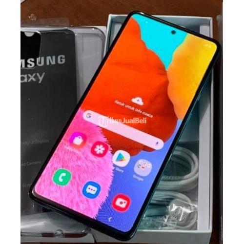 HP Samsung A51 Ram 8/128GB Bekas Fullset Original Like New - Jogja
