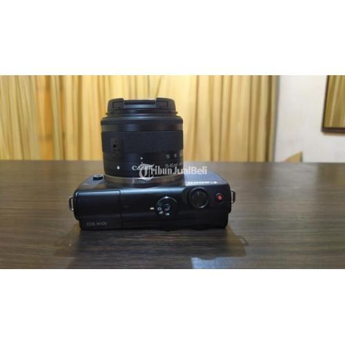 Kamera Canon EOS M100 Bekas Harga Rp 4,2 Juta Mirrorless Murah Lengkap