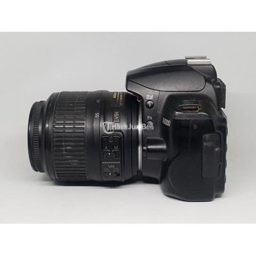 Kamera DSLR Murah Nikon D3000 Bekas Harga Rp 1,1 Juta Lensa Kit Normal - Surabaya