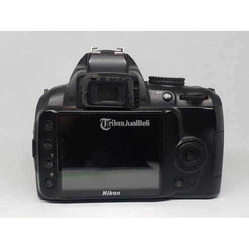 Kamera DSLR Murah Nikon D3000 Bekas Harga Rp 1,1 Juta Lensa Kit Normal - Surabaya