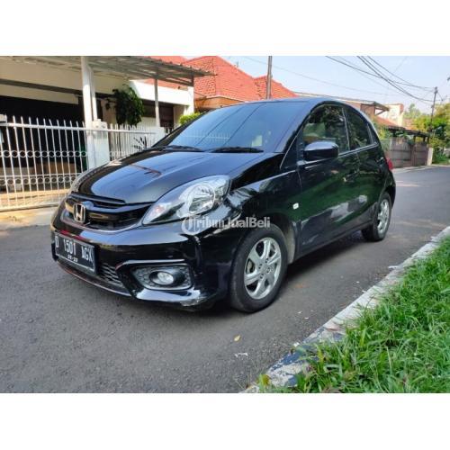 Honda Brio 1.2 Satya M/T 2018 Black Mobil Terawat Bisa Nego - Bandung