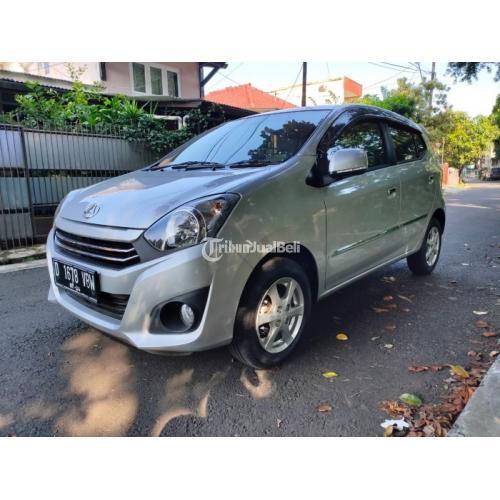 Daihatsu Ayla 1.0 X M/T 2019 Silver Mobil Bekas Terawat Nego - Bandung