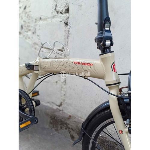 Sepeda Lipat Polygon Urbano i3 Bekas Mulus Original Terawat Nego