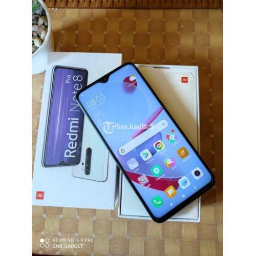 HP Xiaomi Redmi Note 8 Pro 6GB+128GB Bekas Fullset Original Normal Mulus - Malang