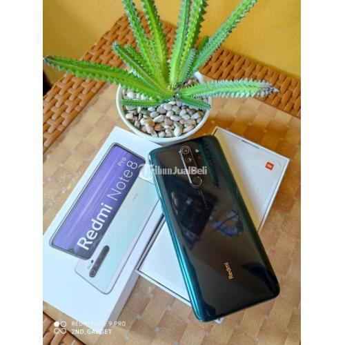 HP Xiaomi Redmi Note 8 Pro 6GB+128GB Bekas Fullset Original Normal Mulus - Malang