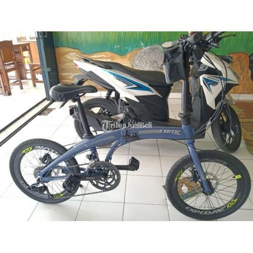 Sepeda Lipat Exotic Explore 10 Bekas Harga Rp 5,5 Juta Seli Murah