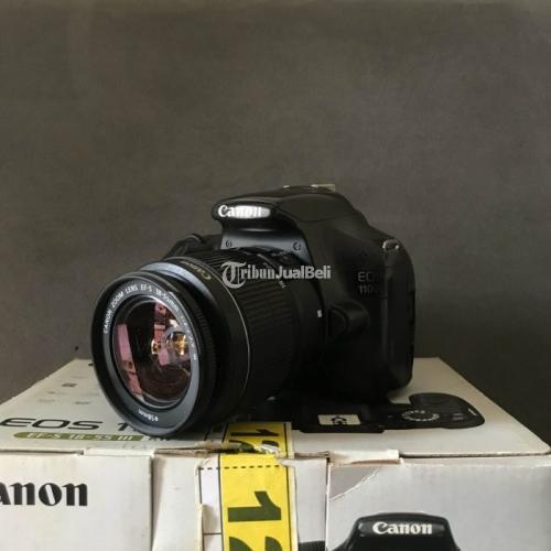 Kamera DSLR Canon 1100D Fullset Mulus Normal Harga Murah di Bogor