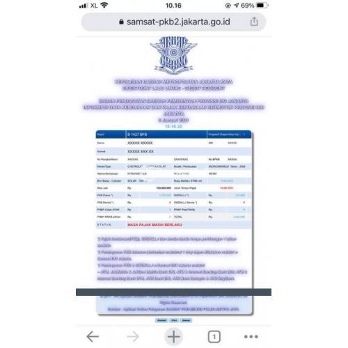 Mobil Chevrolet Captiva Diesel 2.0 Matic 2008 Bekas Pajak Hidup Harga Nego - Jakarta