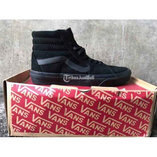 Sepatu vans outlet sk8 full black