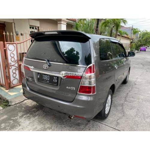 Mobil Keluarga Toyota Innova G Manual Bekas 2013 Terawat Mulus Normal Harga Murah - Surabaya